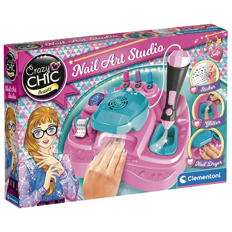 nail art studio crazy chic game