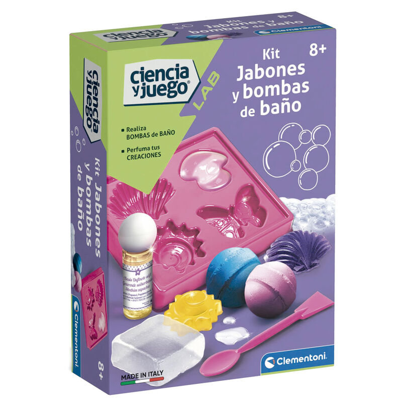 soap and bath bomb set