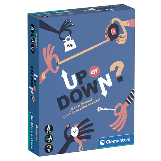 up or down card game (spanish)