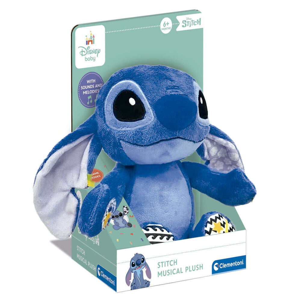stitch musical plush toy by disney