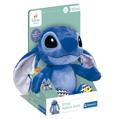 stitch musical plush toy by disney