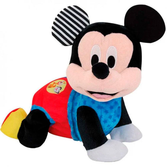 Pelúcia do Mickey Bebê Engatinhando Disney Espanhol