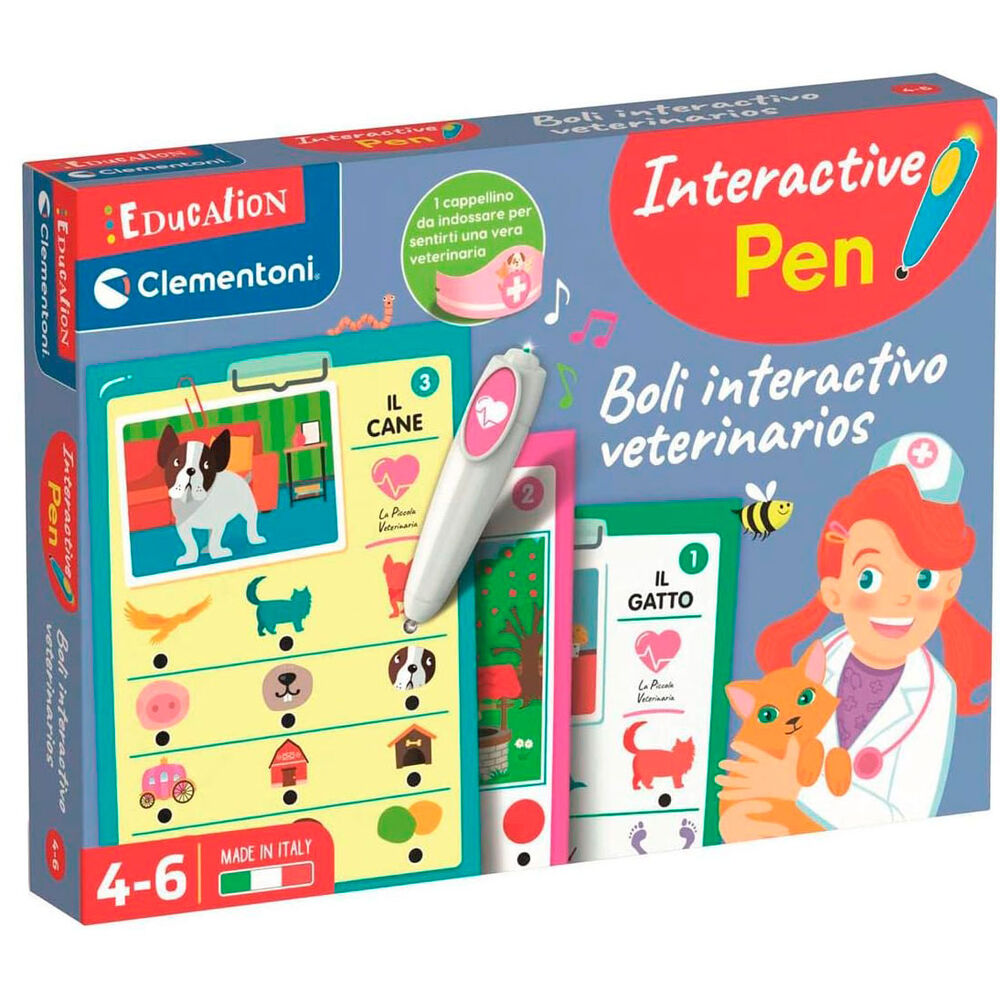 interactive veterinary pen