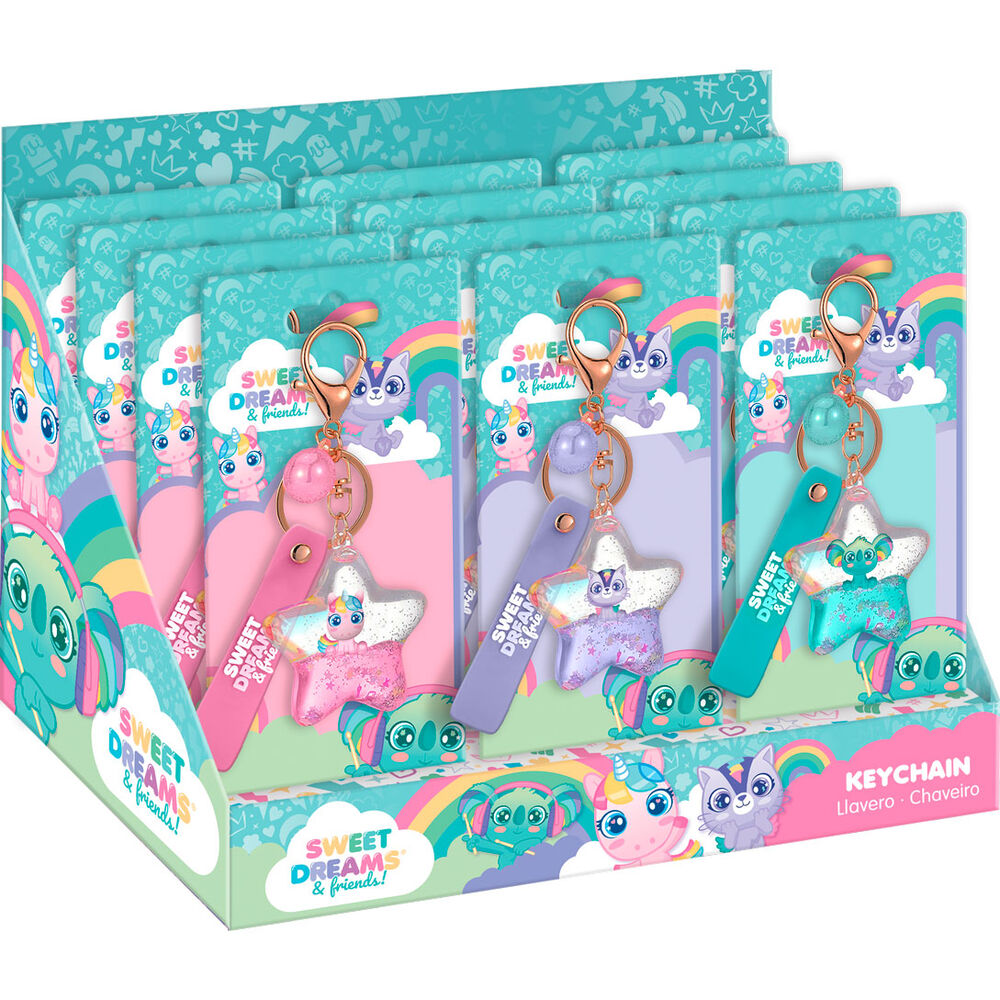 sweet dreams 3d keychain assortment