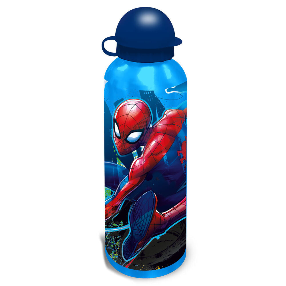 Spiderman Marvel 500ml Aluminium Wasserflasche (Sortiert)