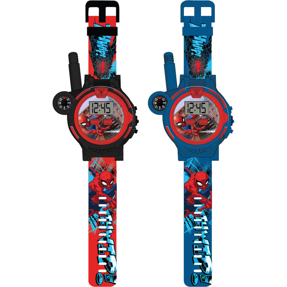 marvel spiderman walkie talkie watch
