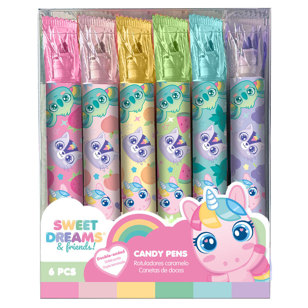 Set of 6 Sweet Dreams highlighters