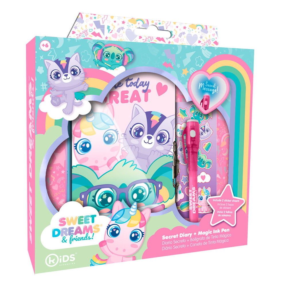 sweet dreams stationery set with journal