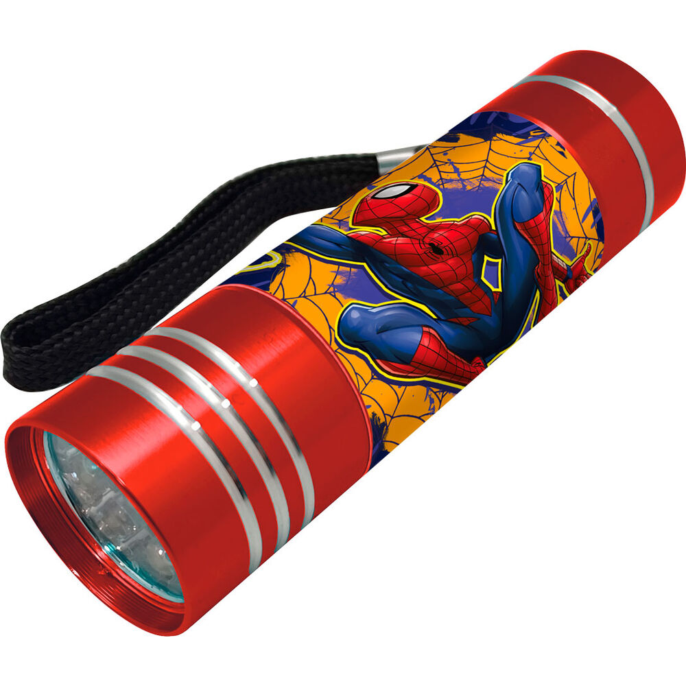 Spiderman Marvel Aluminium LED Taschenlampen Sortiment