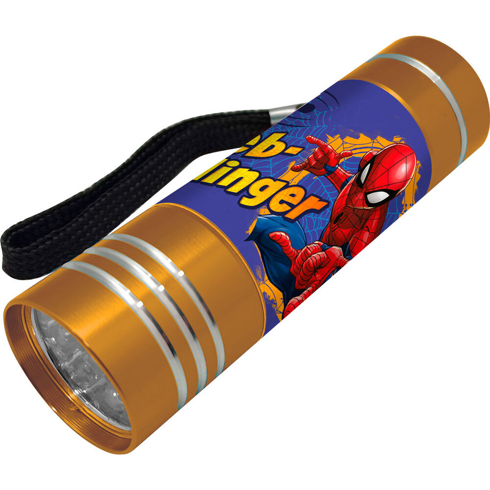 Spiderman Marvel Aluminium LED Taschenlampen Sortiment