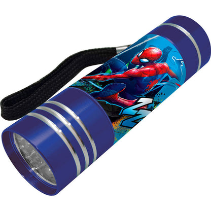Spiderman Marvel Aluminium LED Taschenlampen Sortiment