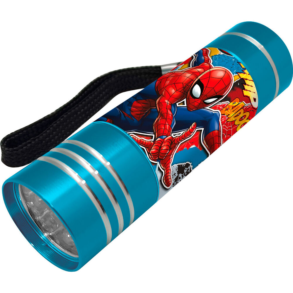 Spiderman Marvel Aluminium LED Taschenlampen Sortiment