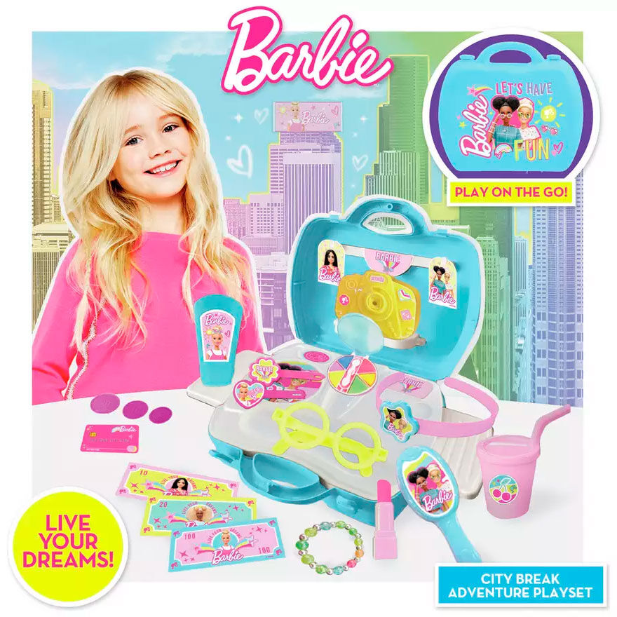 Barbie accessories case