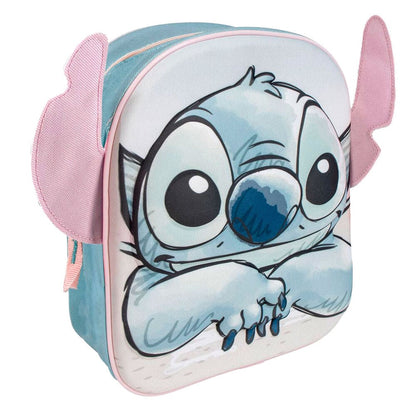 3D Stitch Disney Backpack 27cm