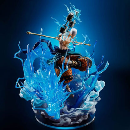 figuartszero extra battle enel sixty million volt lightning dragon one piece figure 32cm