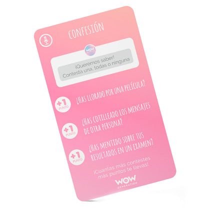 Jeu de cartes Wow Generation