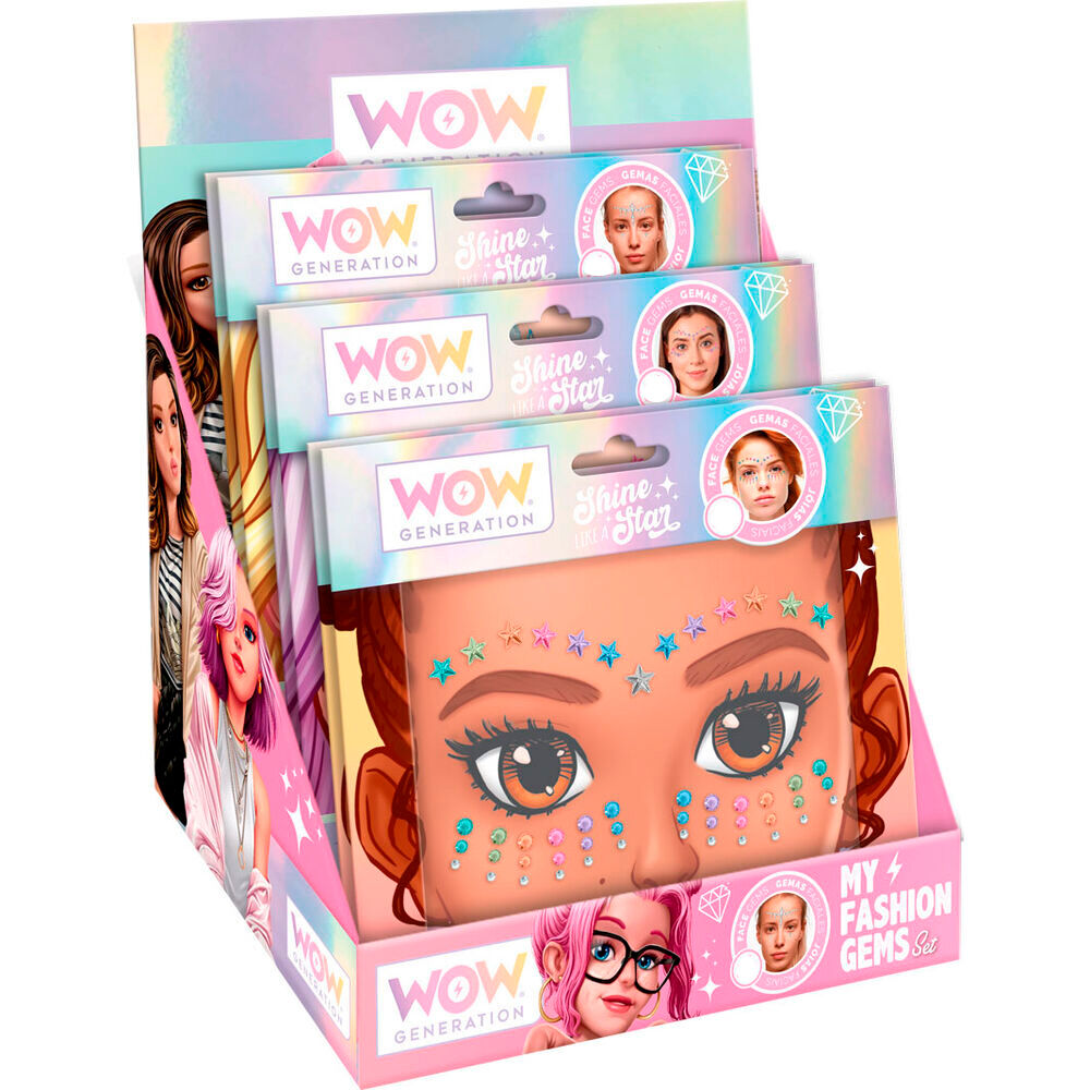 wow generation face stickers assortment