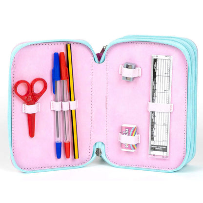 Gabby's Dollhouse Triple Pencil Case