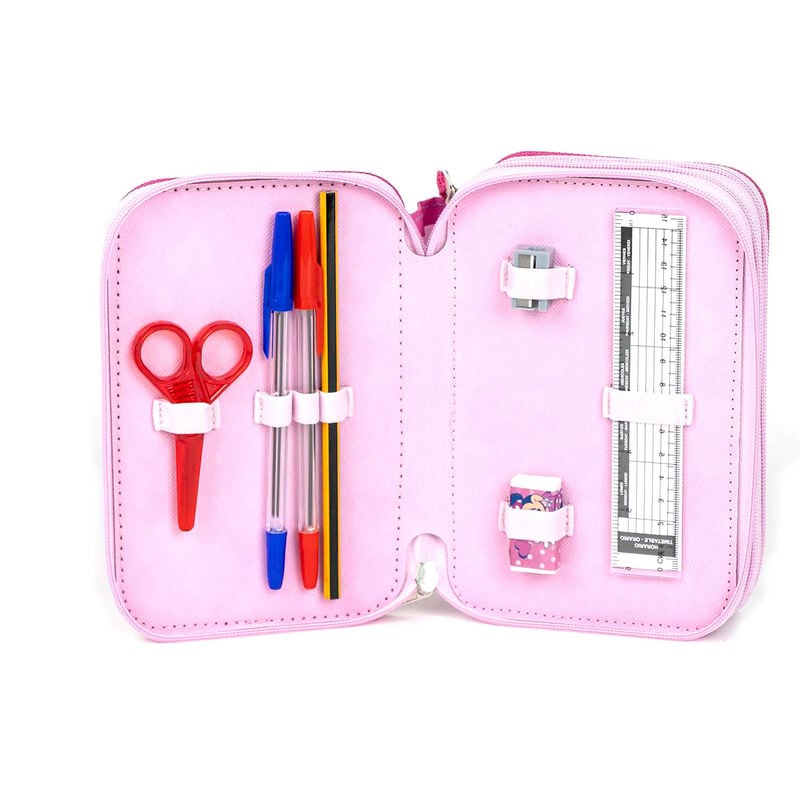 Disney Minnie Mouse Triple Pencil Case