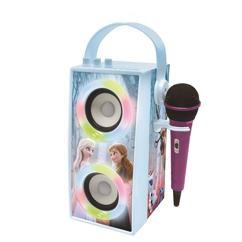 frozen disney portable bluetooth speaker with microphone