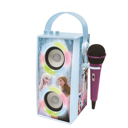 frozen disney portable bluetooth speaker with microphone