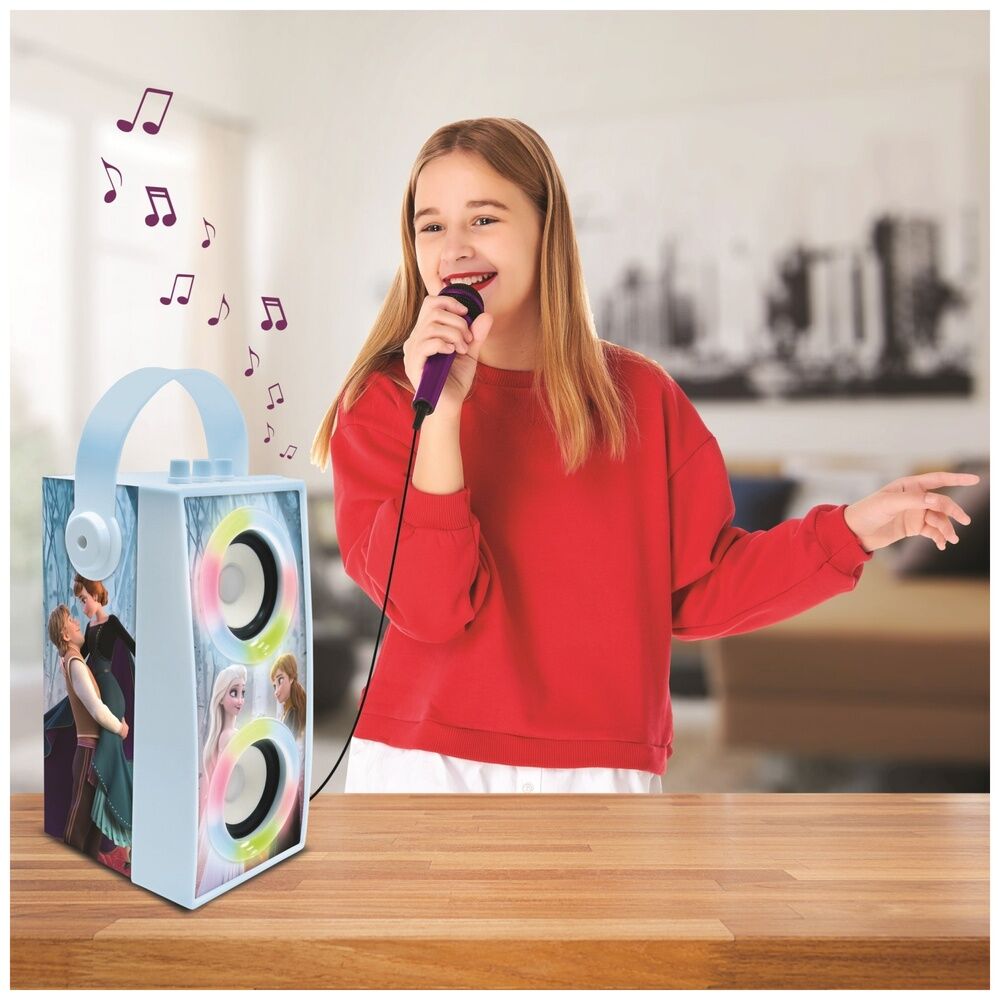 Altavoz Bluetooth portátil Frozen Disney con micrófono