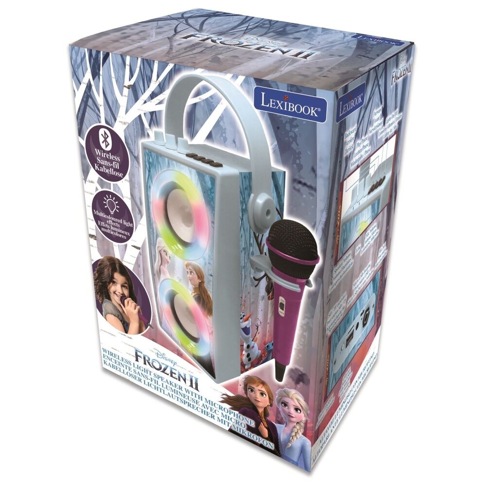Altavoz Bluetooth portátil Frozen Disney con micrófono
