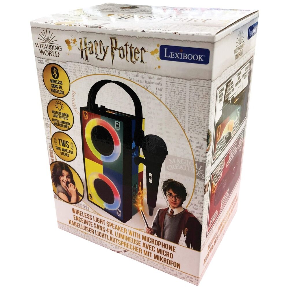 Enceinte Bluetooth portable Harry Potter avec microphone