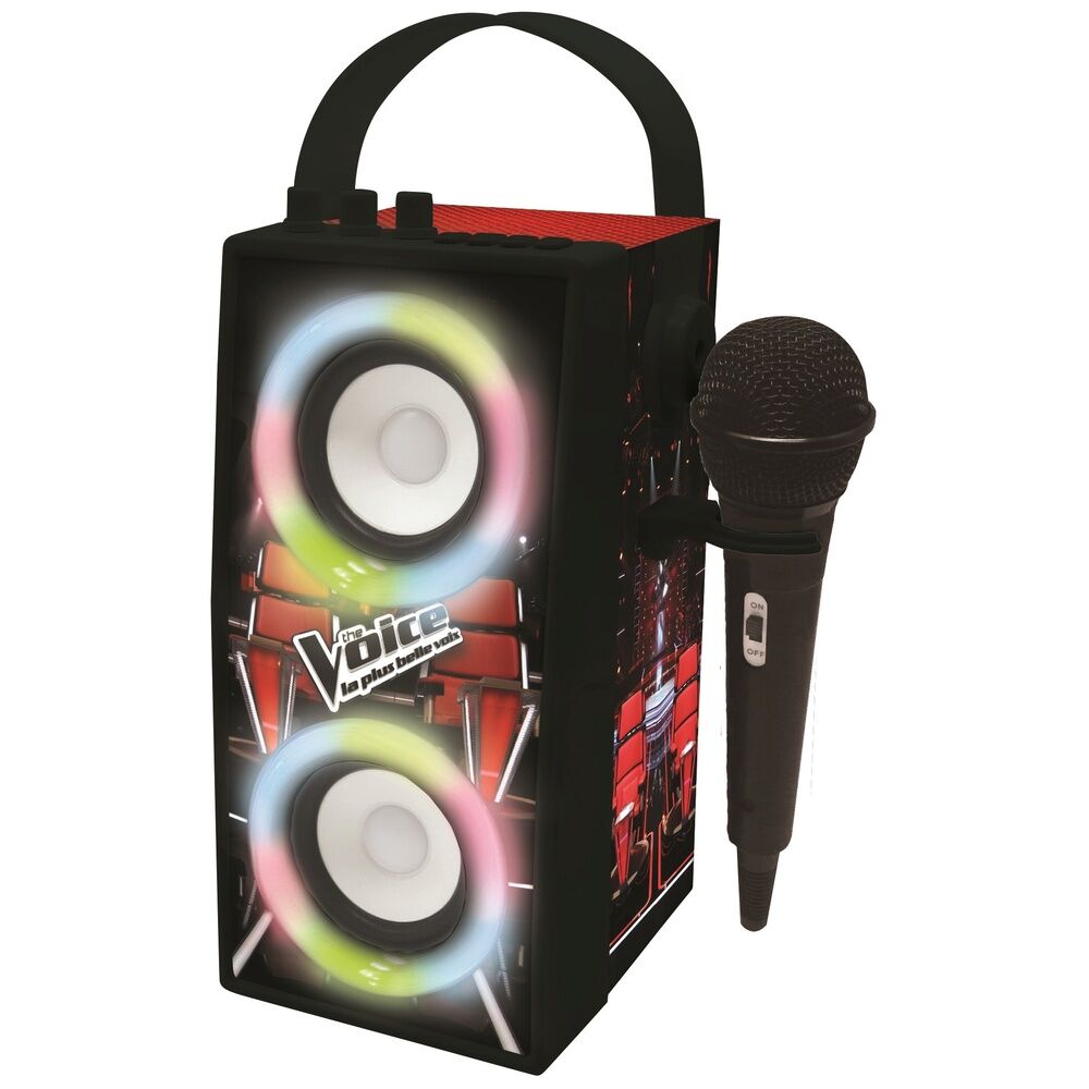 the voice portable bluetooth speaker with microphone