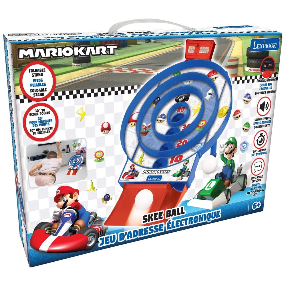 mario kart electronic skill game