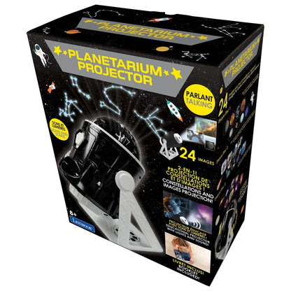 Talking planetarium projector