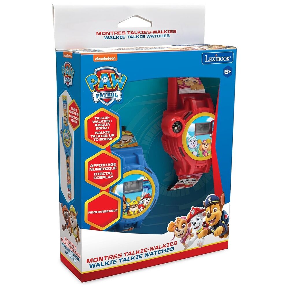 paw patrol walkie talkie watch