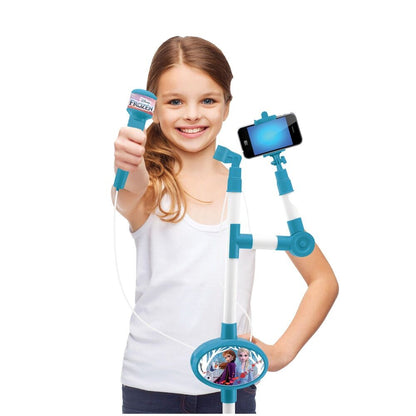 Frozen Disney microphone with luminous stand