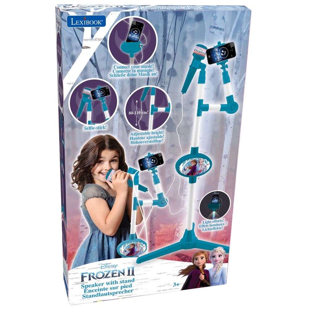 Frozen Disney microphone with luminous stand