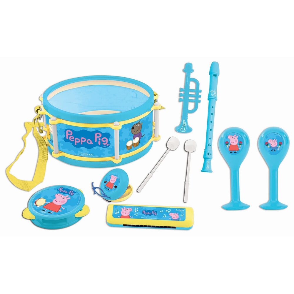 musical set 7 instruments peppa pig
