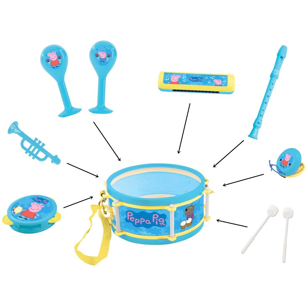 Musical set 7 instruments Peppa Pig