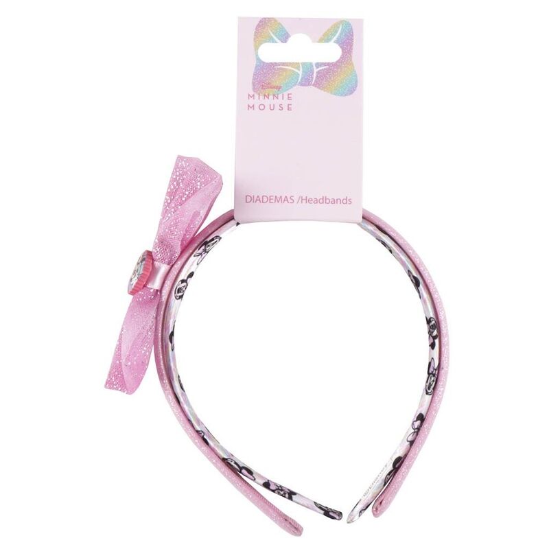blister pack of 2 minnie mouse disney headbands