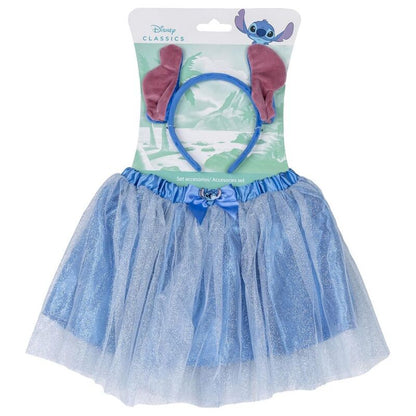 stitch disney headband  tutu set