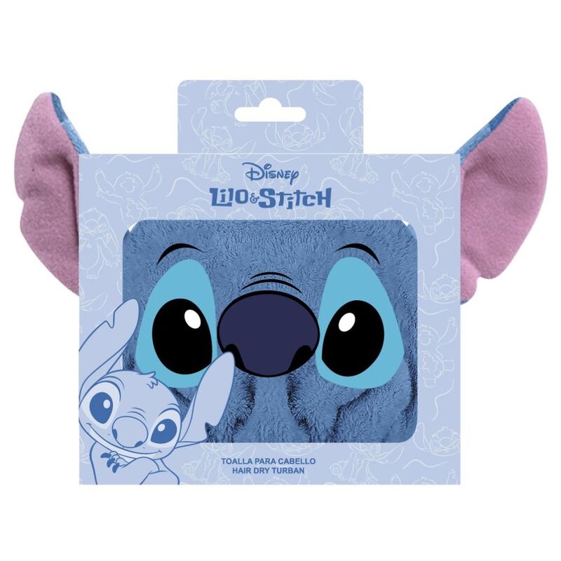 stitch disney hair towel