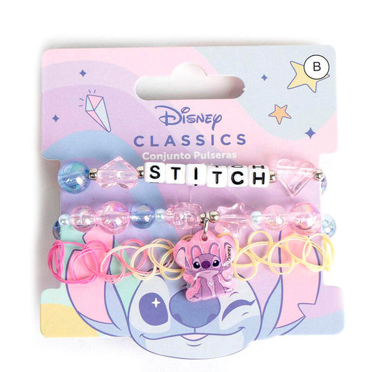 angel & stitch disney jewelry blister pack