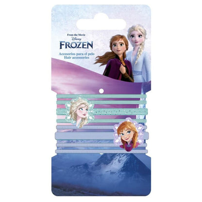 blister of 8 frozen disney scrunchies