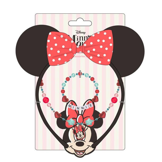Blister z biżuterią Myszka Minnie Disney