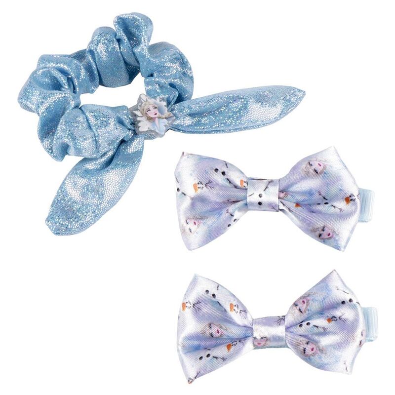 Blister of 3 Frozen Disney scrunchies