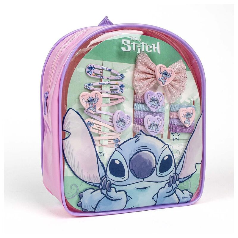 Disney Stitch backpack beauty set