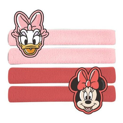 Lot de 4 élastiques à cheveux Minnie Mouse Disney sous blister