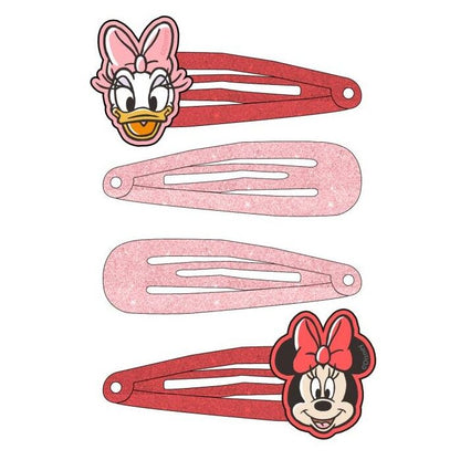 Blister pack of 4 Minnie Mouse Disney hair clips