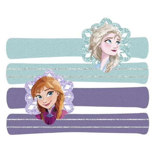 Blister of 4 Frozen Disney scrunchies