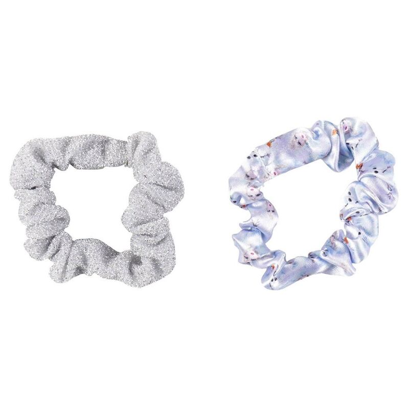 Blister of 6 Frozen Disney scrunchies