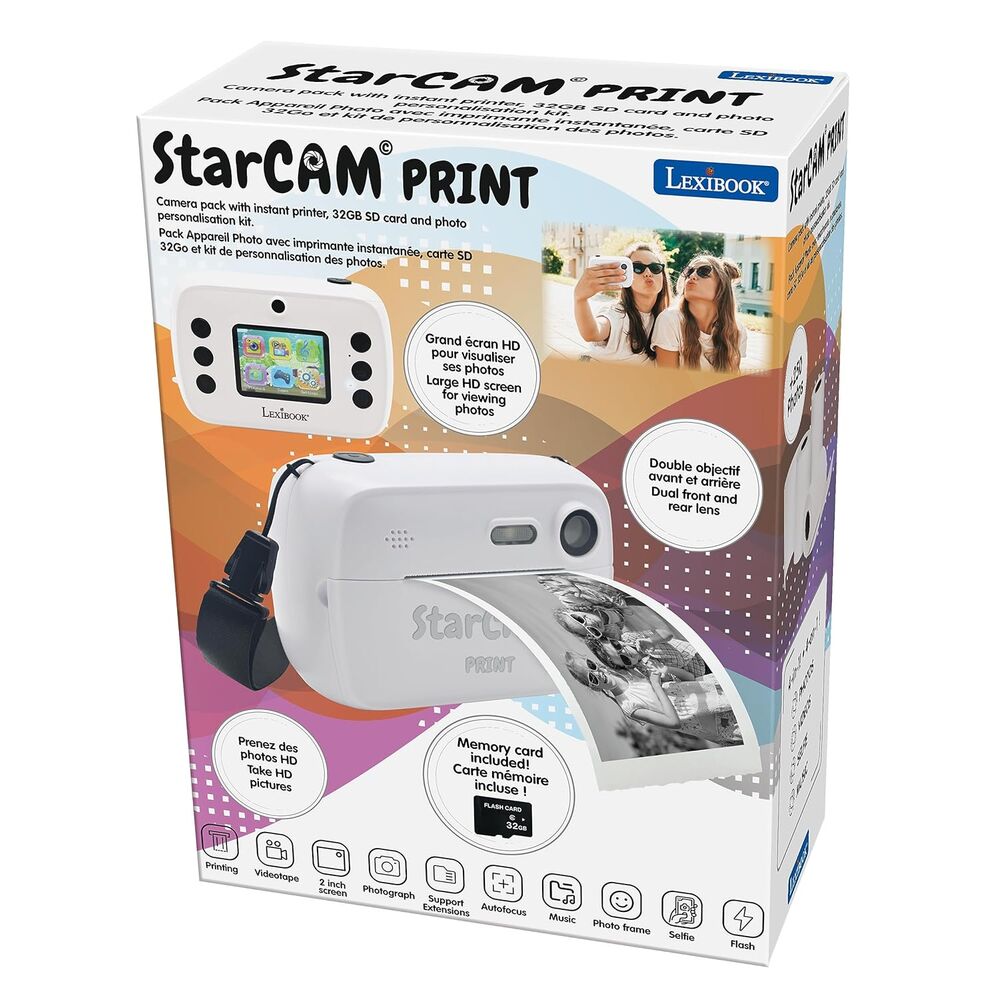 Children's camera with printer