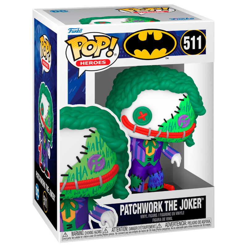 pop figure dc comics patchwork joker